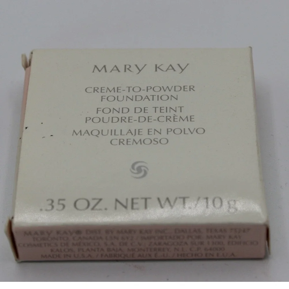 Mary Kay Creme-to-Powder‎ Foundation Ivory 0.5 Matte Finish Oil-Free 0.35oz 10g